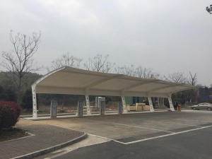 充电桩膜结构棚